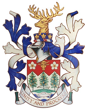 Arms of The Corporation of the City of Duncan