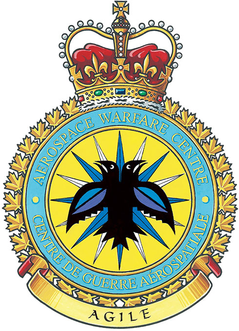 Insigne du Centre de guerre aérospatiale des forces canadiennes