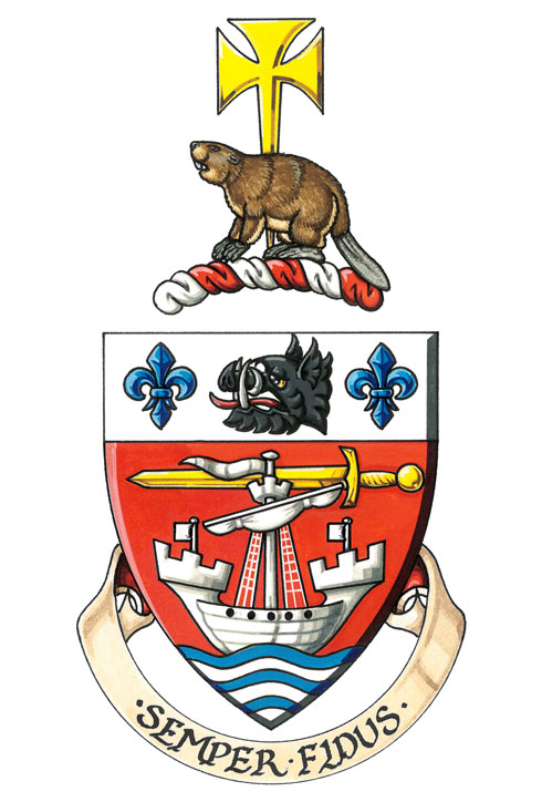 Arms of John Andrew MacLaren Forin