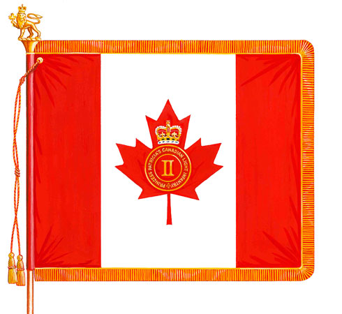 Drapeau royal du Princess Patricia’s Canadian Light Infantry