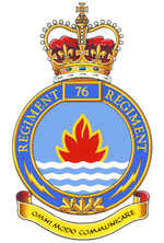 Badge of the 76 Communication Regiment