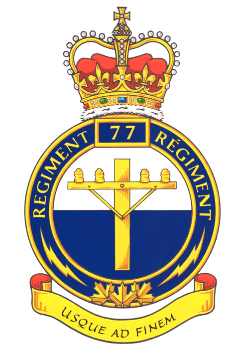 Badge of the 77 Line Regiment