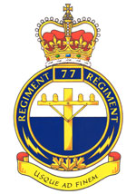 Badge of the 77 Line Regiment