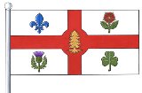 Flag of the Ville de Montréal