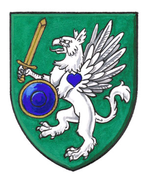 Differenced Arms for Clair London Allbon , daughter of Jeffrey Michael Allbon