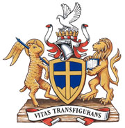 Arms of the Prairie Christian Academy Society