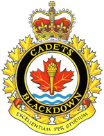 Insigne du Centre d’entraînement des cadets Blackdown