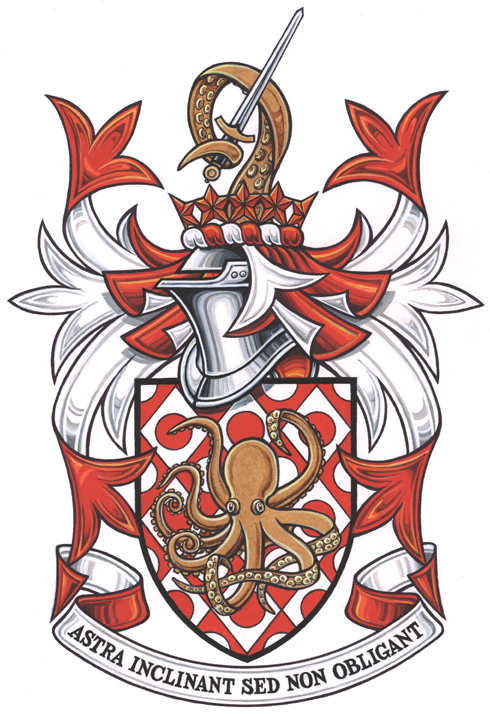 Arms of Aubrey William Trask