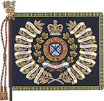 Drapeau régimentaire de The West Nova Scotia Regiment