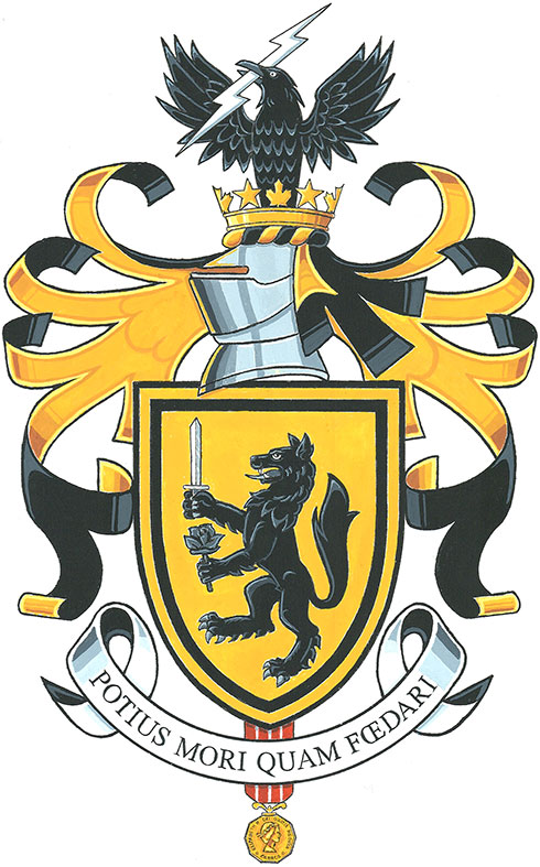 Arms of Wesley Ward Arms of Wesley Ward
