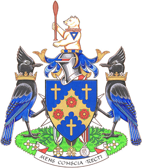 Arms of Janet Edna Merivale Austin