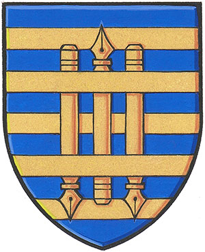 Differenced Arms for Sébastien William Comchi, child of Rose Marie Angélique Bernard Differenced Arms for Sébastien William Comchi, child of Rose Marie Angélique Bernard