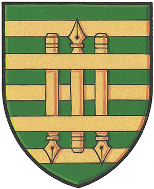 Differenced Arms for Samuel Nicholas Comchi, child of Rose Marie Angélique Bernard Differenced Arms for Samuel Nicholas Comchi, child of Rose Marie Angélique Bernard