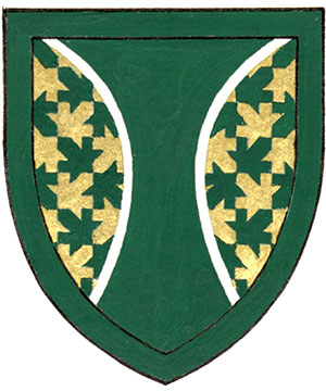 Differenced Arms for Evander Maxim Grünewald, child of Tania Miranda Susan Grünewald Differenced Arms for Evander Maxim Grünewald, child of Tania Miranda Susan Grünewald