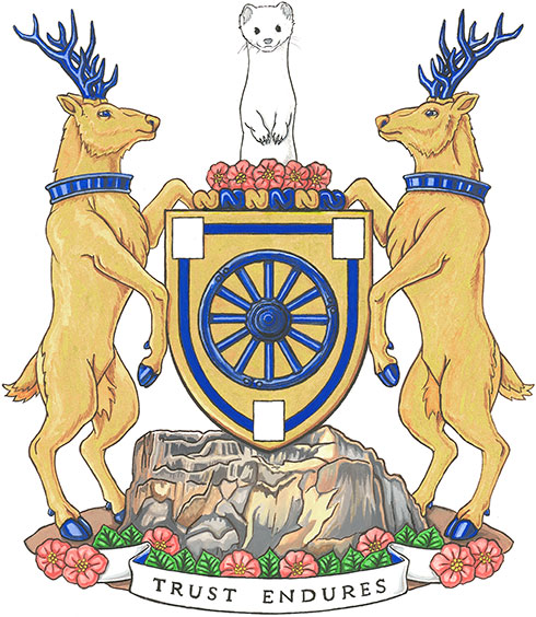 Arms of the Town of Cardston Arms of the Town of Cardston