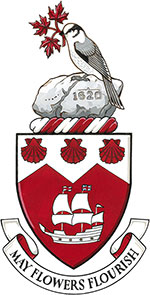 Arms of  the Canadian Society of Mayflower Descendants