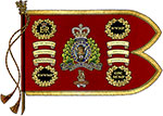 Drapeau de la Gendarmerie royale du Canada