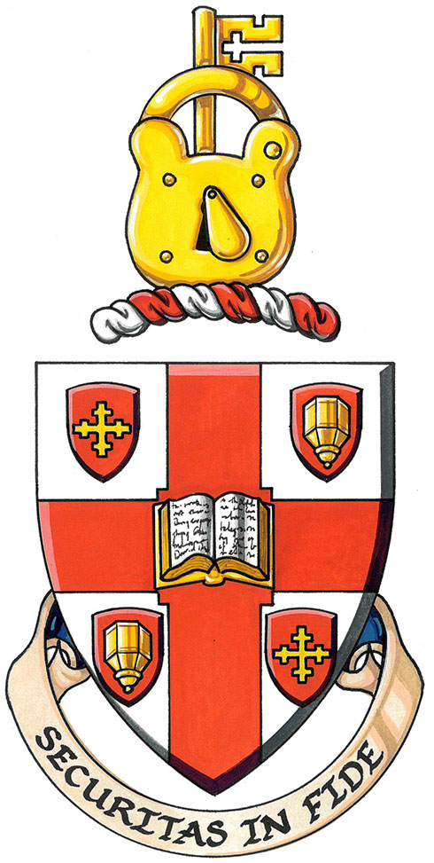 Arms of Ronald Arthur Ward