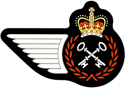 Badge of a Supply Technician of the Royal Canadian Air Force Badge of a Supply Technician of the Royal Canadian Air Force