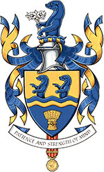 Arms de George Robin Meldrum