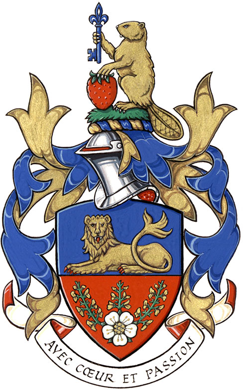 Arms of Claude Joseph Daniel Bigras Arms of Claude Joseph Daniel Bigras