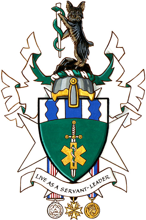 Arms of Brian James Jerome Cole Arms of Brian James Jerome Cole