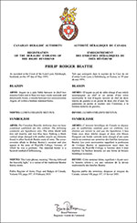 Arms of The Right Reverend Philip Rodger Beattie