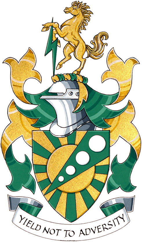Arms of James Howard Mann