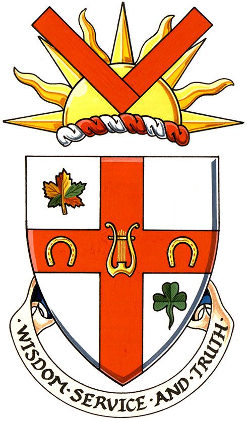 Arms of Sarah Evlyn Florence Eaton (née McCrae) Arms of Sarah Evlyn Florence Eaton (née McCrae)
