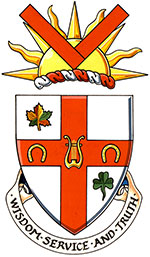 Arms of Sarah Evlyn Florence Eaton (née McCrae)