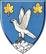 Arms of Signy Hildur Eaton (née Stephenson)