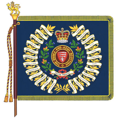 Drapeau de The Essex and Kent Scottish