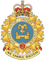 Badge of the 3rd Canadian Division Support Group