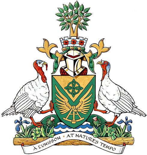 Arms of the Municipalité de Saint-Gabriel-de-Valcartier