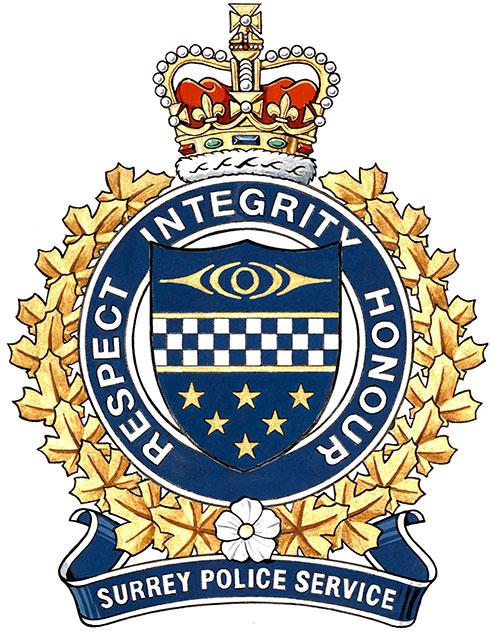 Insigne du Surrey Police Service