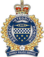 Insigne du Surrey Police Service