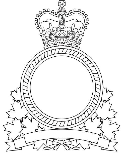 Encadrement d'insigne pour les commandements des Forces armées canadiennes