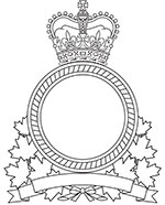 Encadrement d'insigne pour les commandements des Forces armées canadiennes