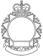 Encadrement d'insigne pour les divisions, groupes et formations de l’armée des Forces armées canadiennes