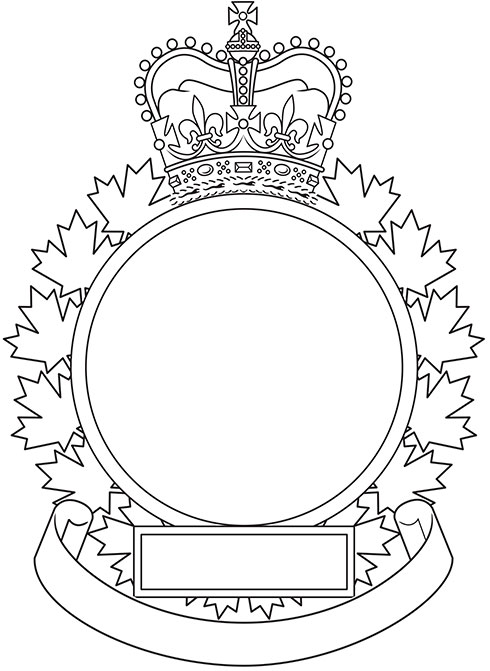 Encadrement d'insigne pour les bases et stations des Forces armées canadiennes