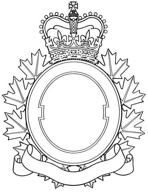 Encadrement d'insigne pour les bataillons des services des Forces armées canadiennes