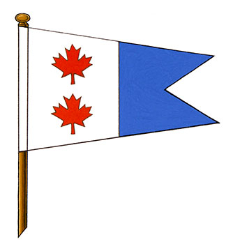 Drapeau de la Garde côtière canadienne