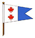 Drapeau de la Garde côtière canadienne