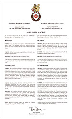 Arms of Alexander Macrae