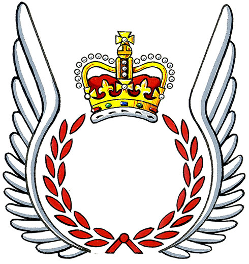 Encadrement d'insigne pour les unités de métier de l’Aviation royale du Canada