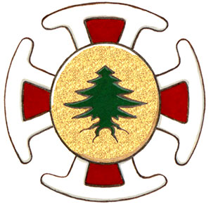 Badge of His Majesty’s Royal Chapel of the Mohawks (St. Paul’s)