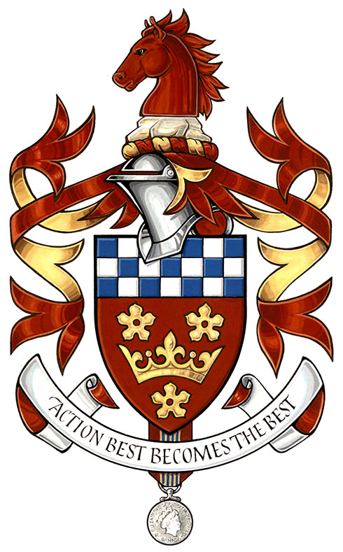 Arms of Gregory Winston Stone