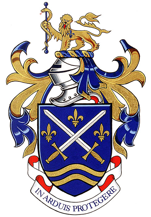 Arms of Eric Messier