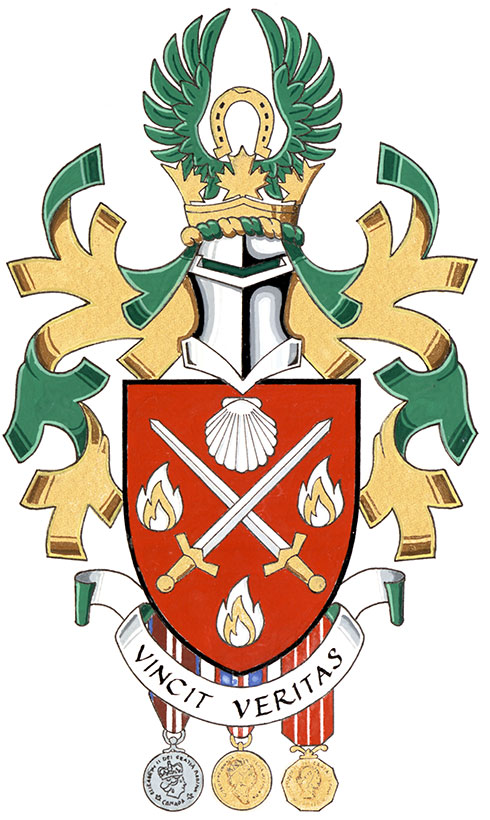 Arms of Bernard Ludwig Nehring