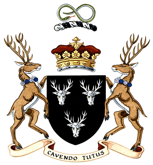 Arms of Victor Christian William Cavendish
